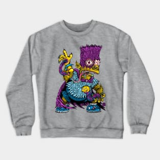 Caped Monster Crewneck Sweatshirt